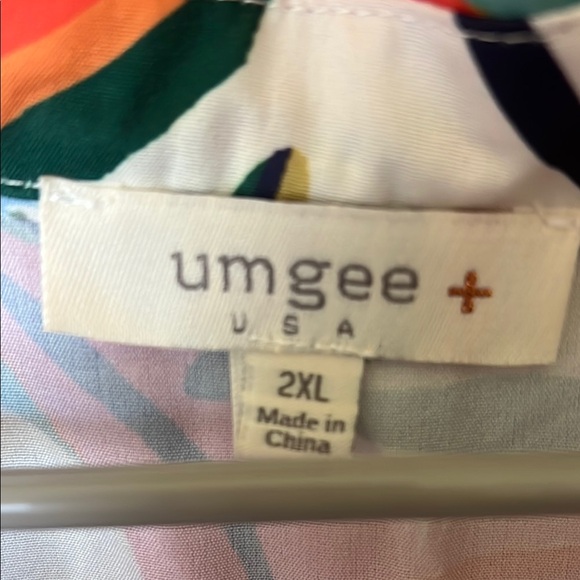 Umgee Tropical Maxi Dress - Picture 2 of 3